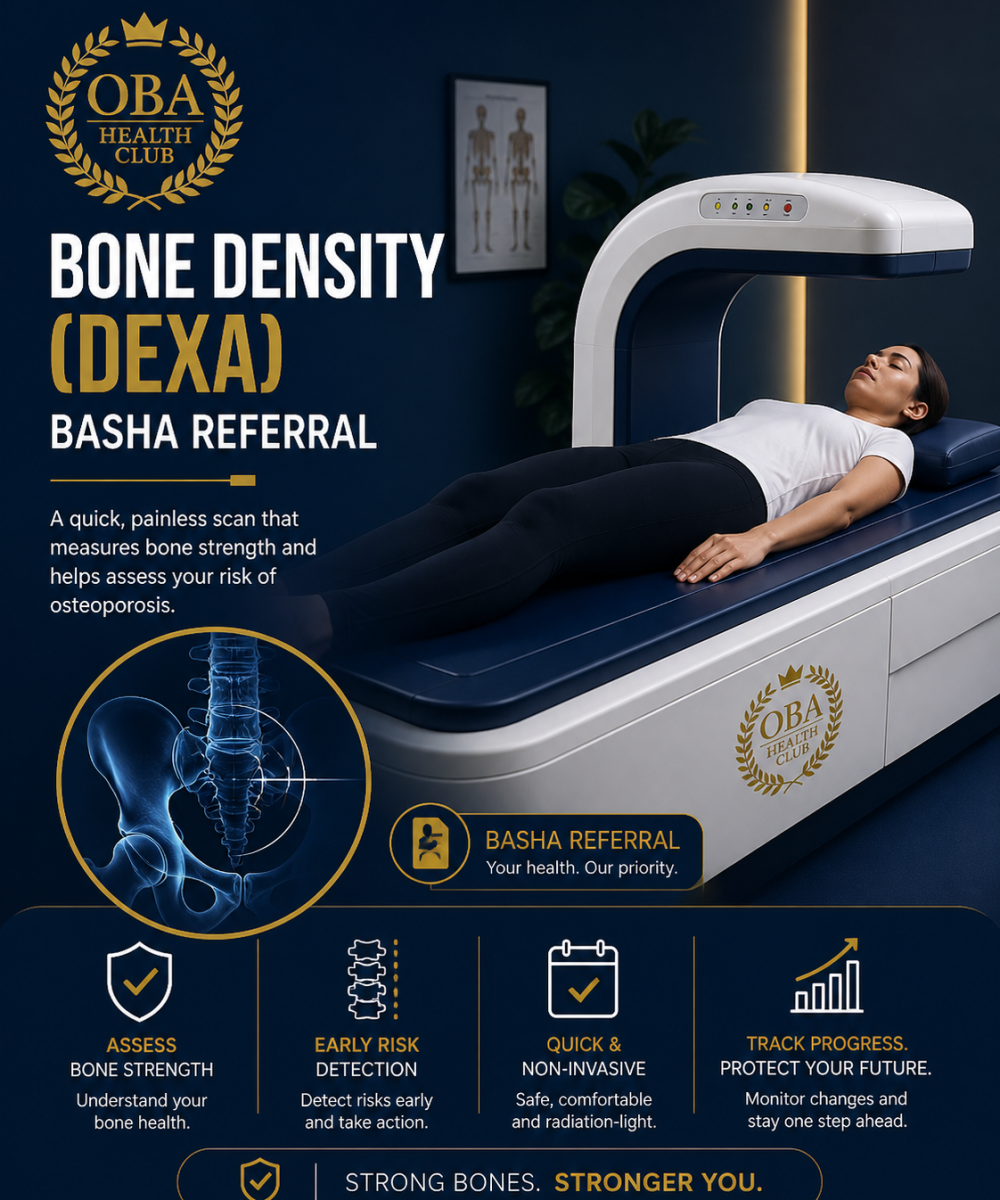 Bone Density (DEXA) BASHA Referral