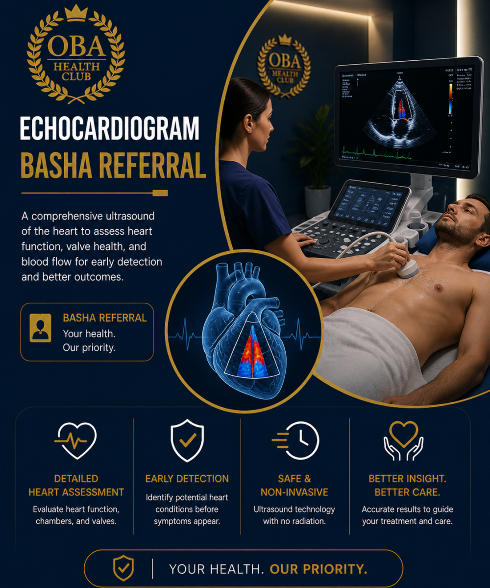 Echocardiogram BASHA Referral