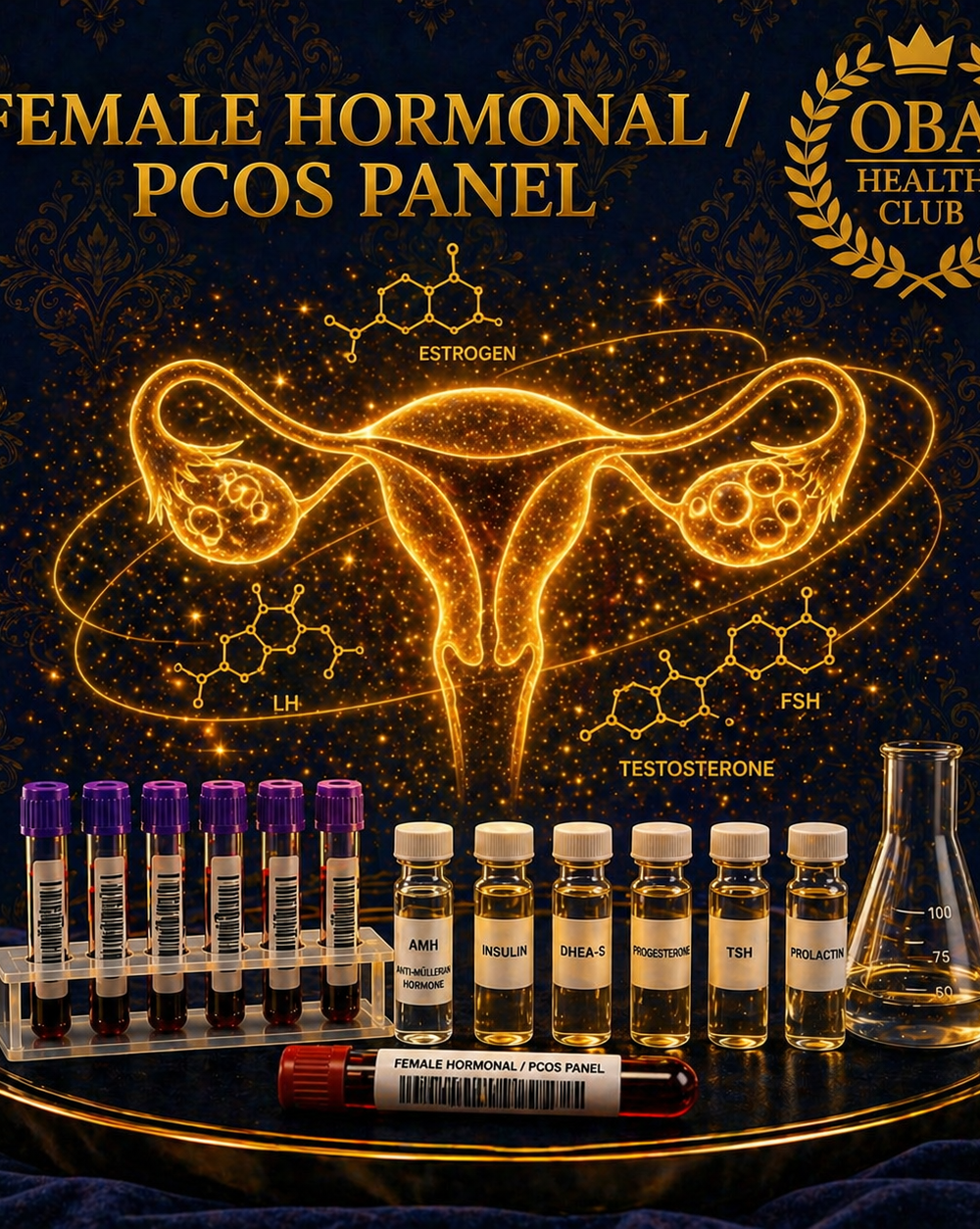 Female Hormonal / PCOS Panel