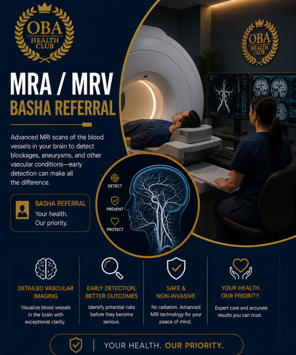 MRA / MRV BASHA Referral