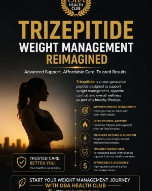 Sublingual Tirzepatide – Weight Management Support