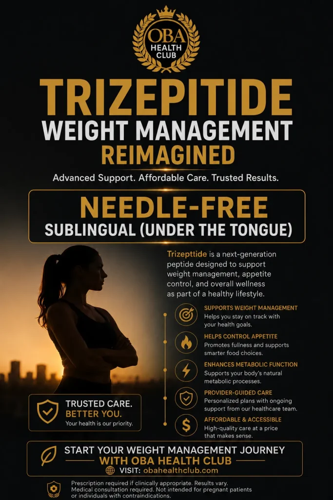 Sublingual Tirzepatide - Weight Management Support