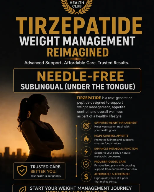 Sublingual Tirzepatide - Weight Management Support