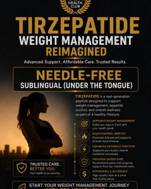 Sublingual Tirzepatide – Weight Management Support